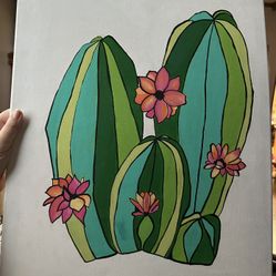Cactus Canvas Picture 