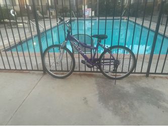 Purple bike