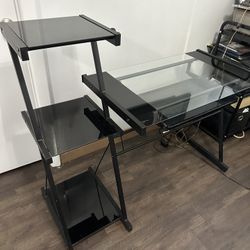 Glass Home Desk  4x20 