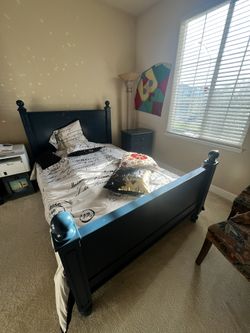 Full Bed + Nightstand + Desk/Drawer