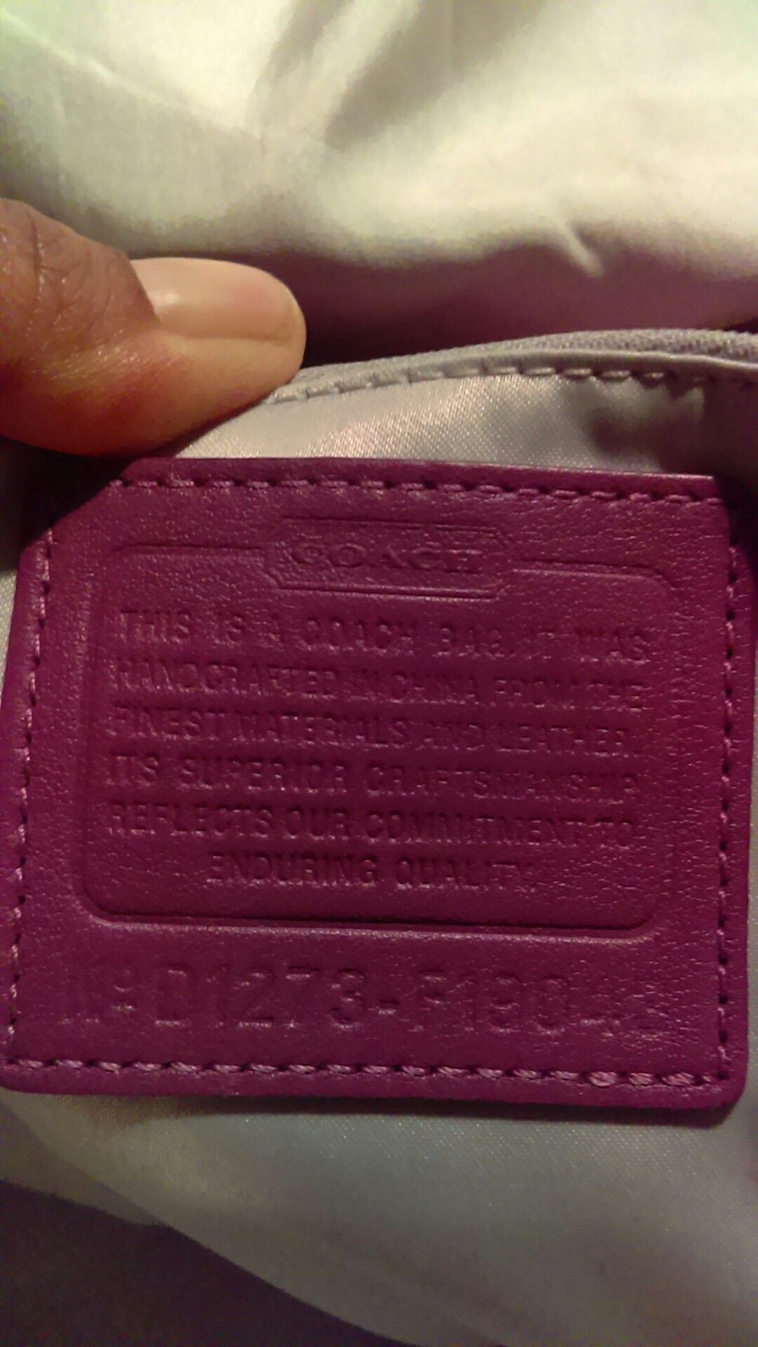 Coach purse and I also have matching wallet