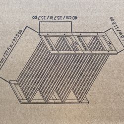 Eco storage 2-tier Shoe Rack 2 Pack 