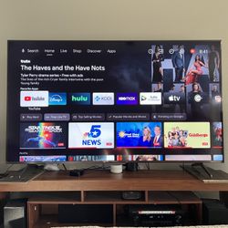 85” TV Sony Bravia with console with klipsch 5.1 surround system and Denon AVR S960 receiver