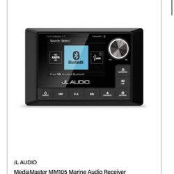 JL AUDIO MediaMaster MM105 Marine Audio Receiver BRAND NEW 