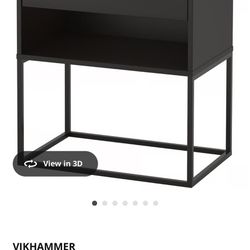 Black Nightstand 