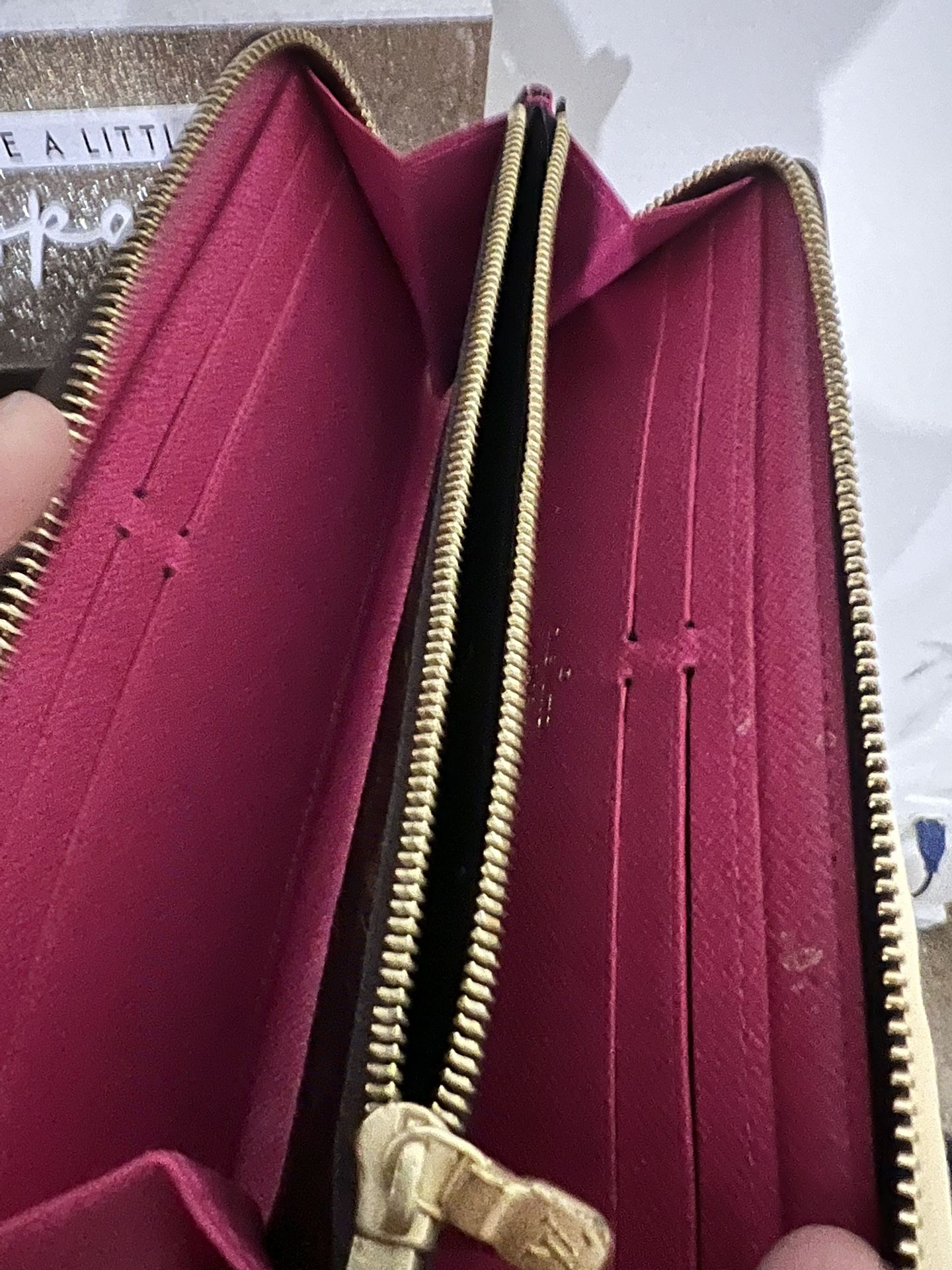 New LV monogram Wallet