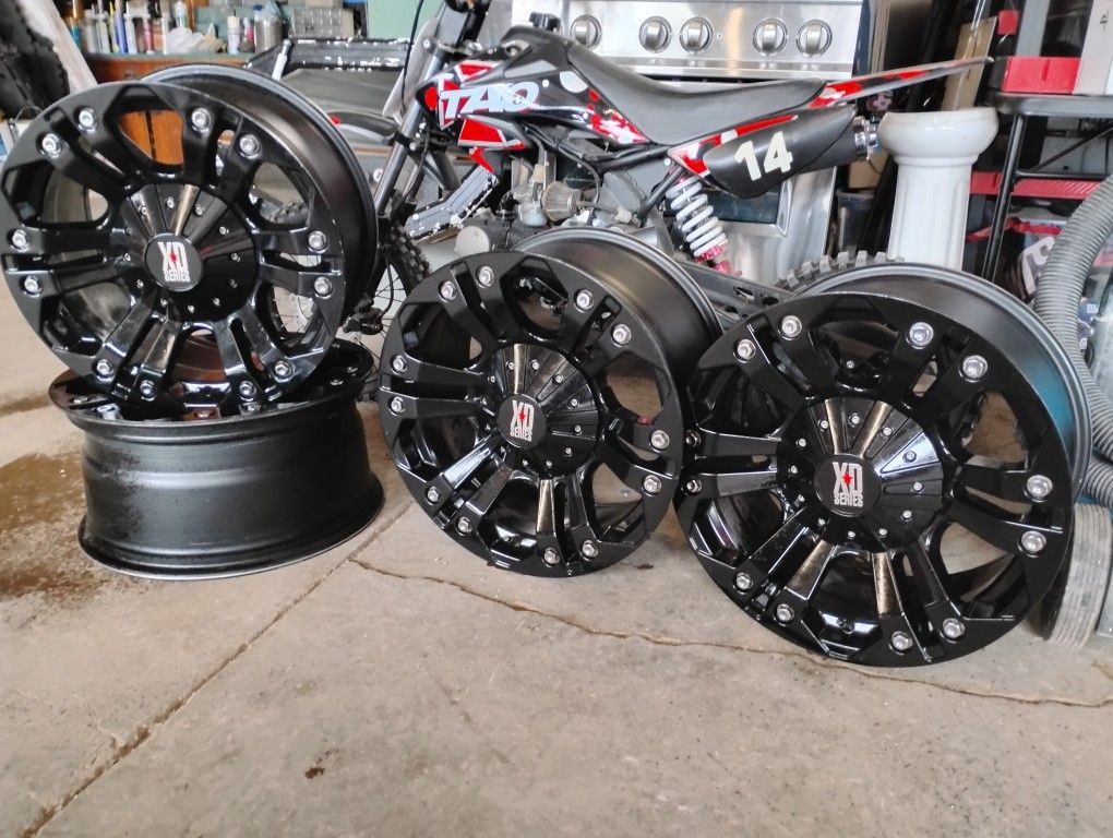 XD Series Monster Matte Black Rims 18''