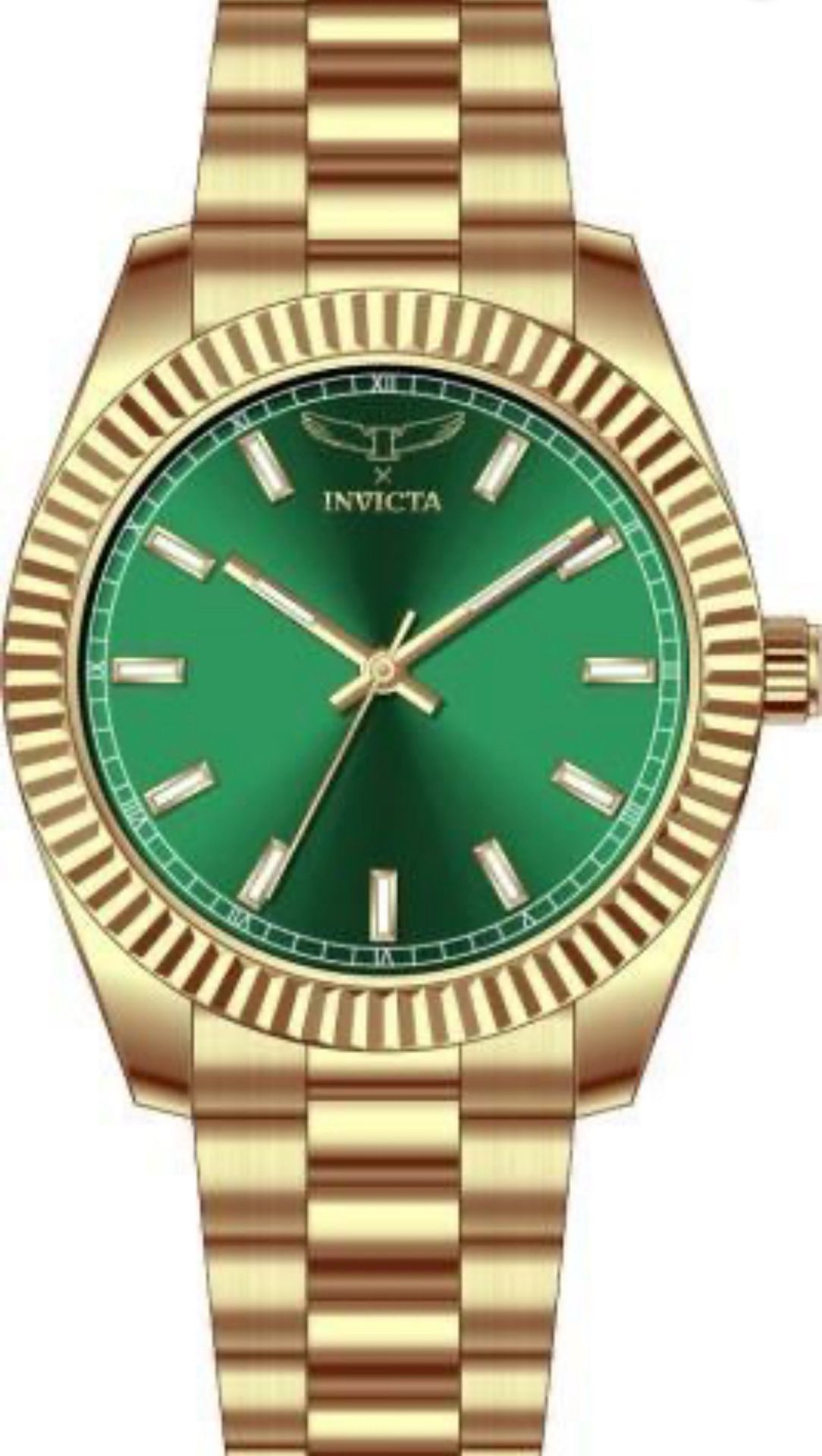 Gold INVICTA Watch 