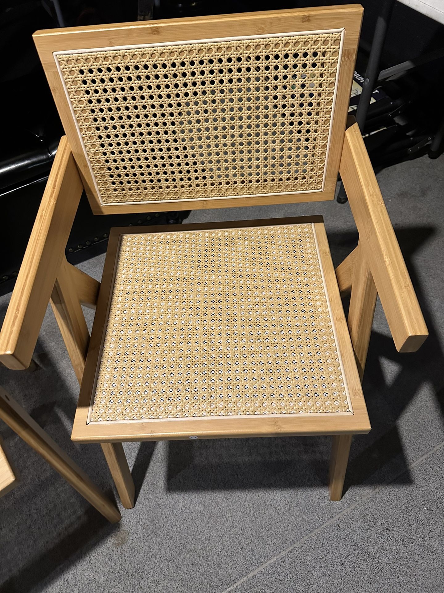 2 New Wood Chairs