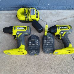 Drill Set Ryobi 