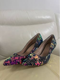 Sparkly going out heels