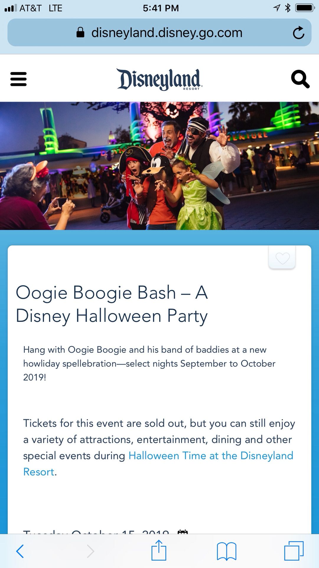 Disney oogie boogie bash Halloween party