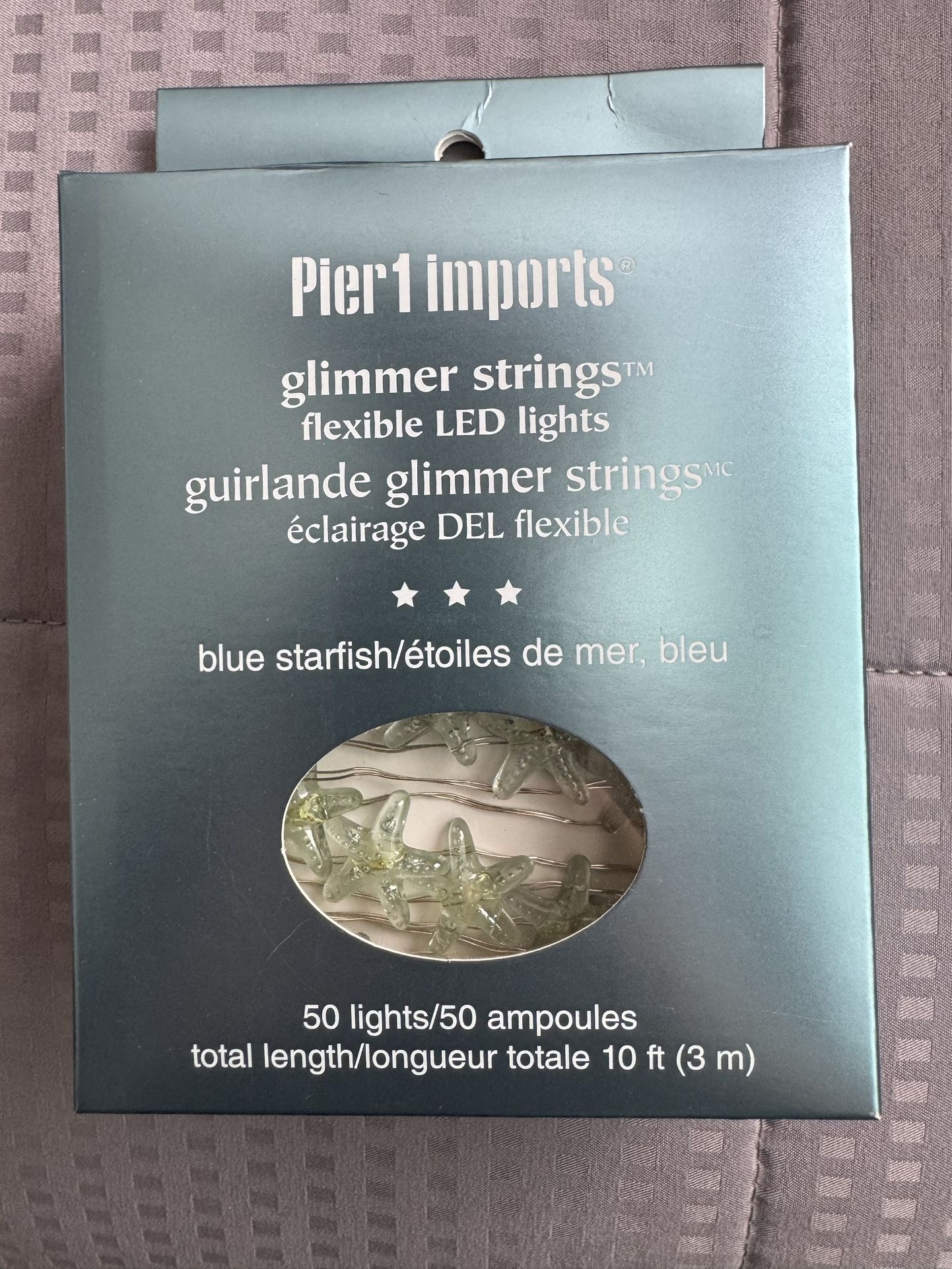 Pier 1 Imports Blue Starfish LED Lights