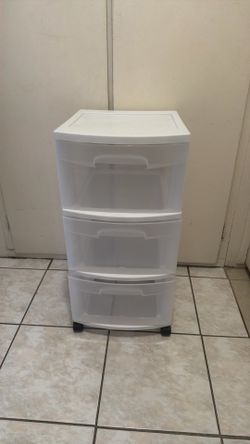 Sterilite Three Drawer Cart