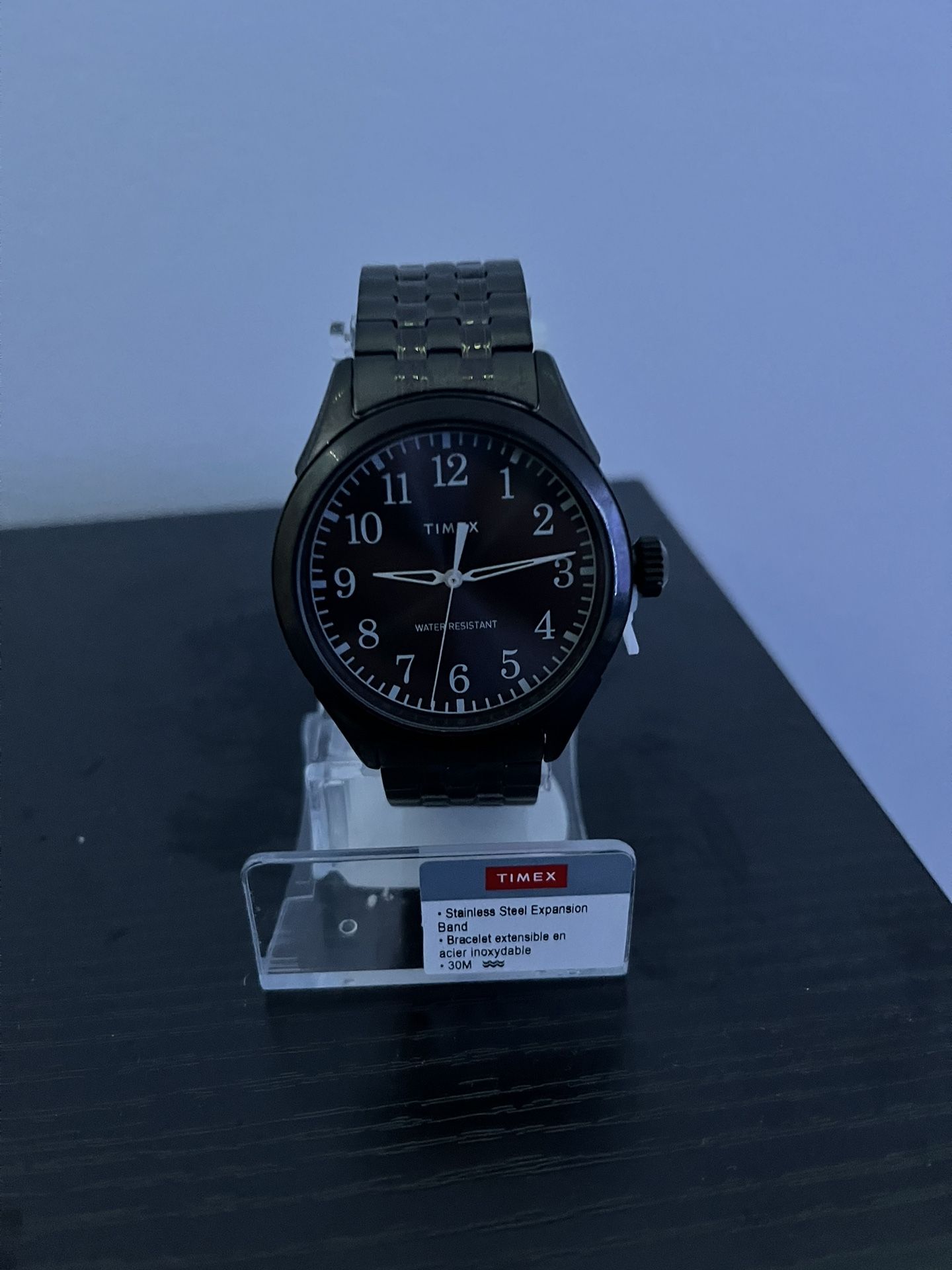 Timex Men's TW2R48200 Briarwood Black Stainless Steel Expansion Band 40mm Watch