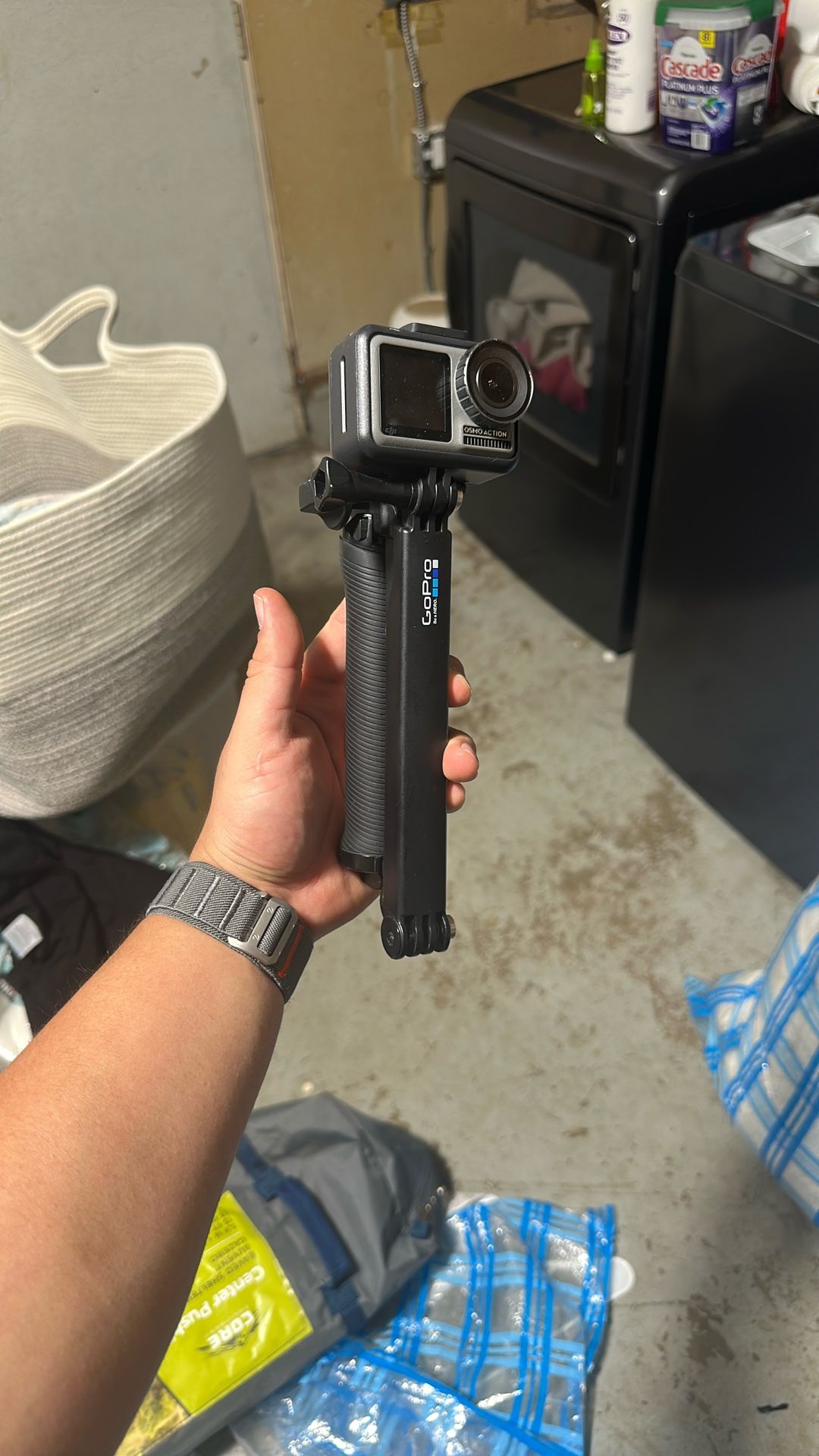 Osmos Action Camera With Go Pro Selfie Stick 