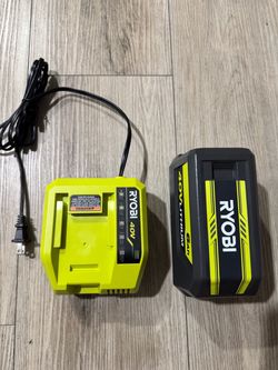 Ryobi 40V Battery and Charger Set