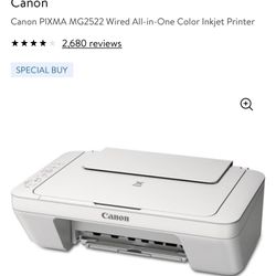 New Cannon Printer