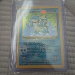 Holographic Blastoise Pokemon Cards Base Set