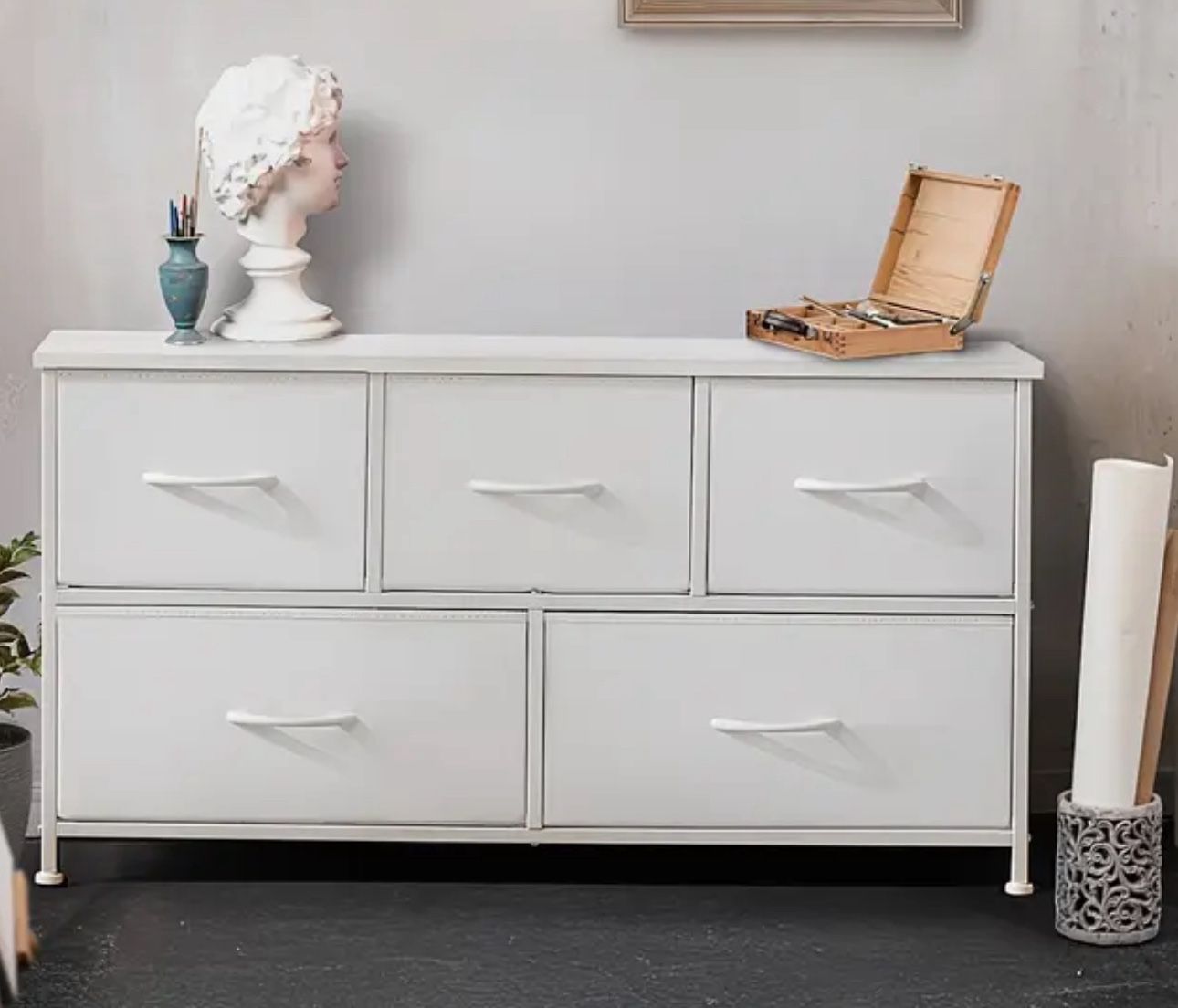 White Dresser