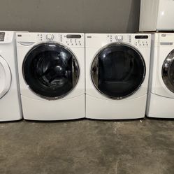 KENMORE XL CAPACITY WASHER DRYER ELECTRIC SET 