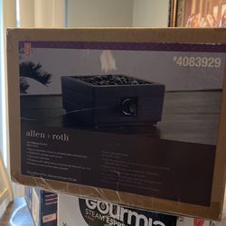 Allen & Roth Tabletop Gas Fire Pit