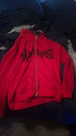 Red heroz hoodie medium