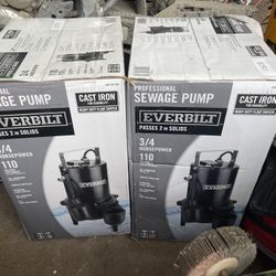 Salvage Pump 3/4