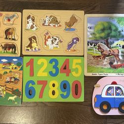 6 Puzzles – Great Condition! 