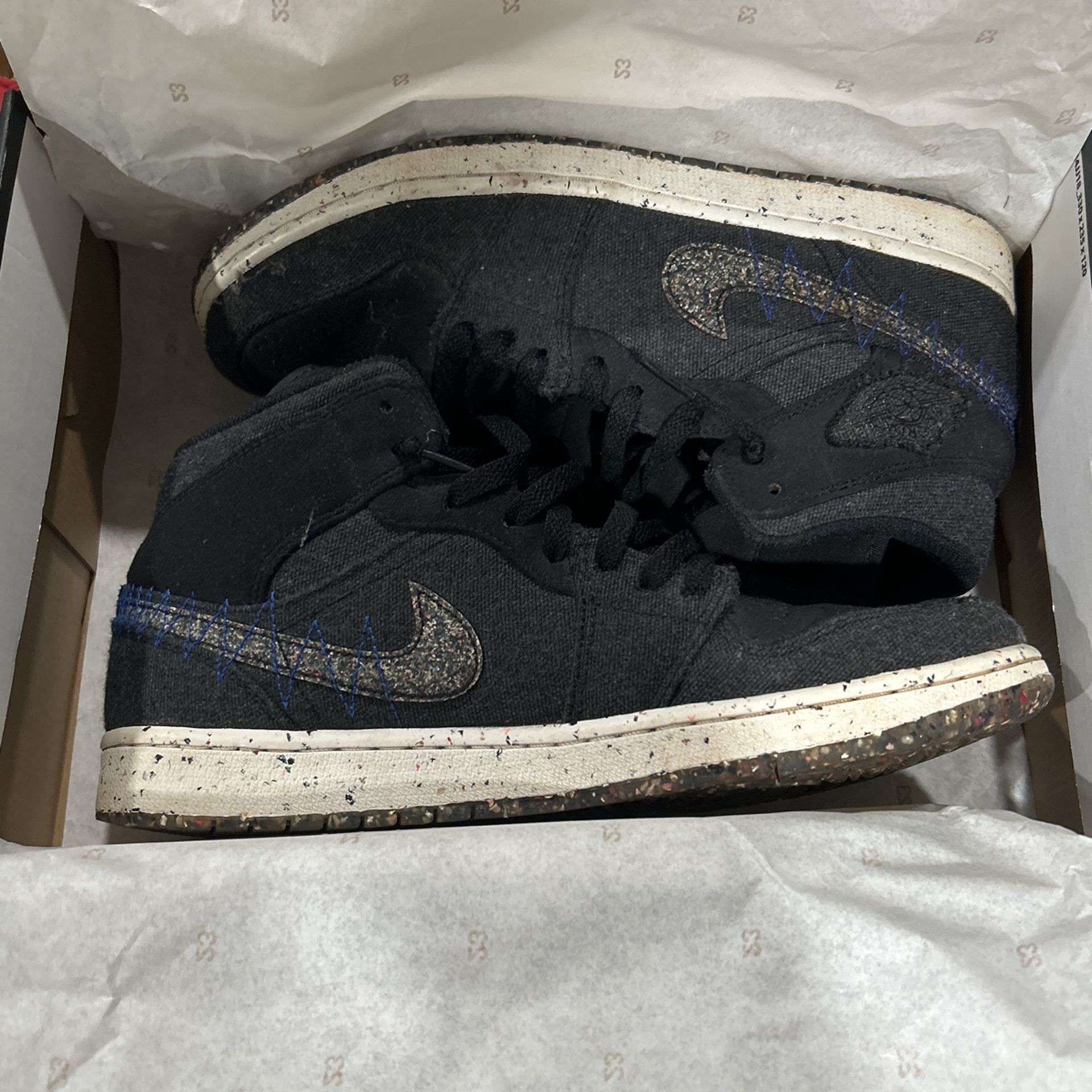 Jordan 1 Mid Crater Size 9 1/2