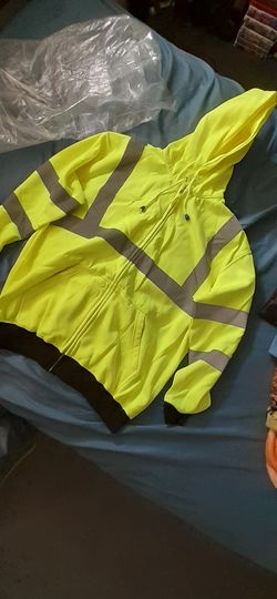 Reflector Lime Green Hoodie