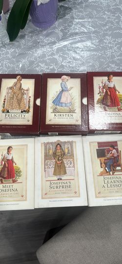 American Girl Books Set,Felicity,Kristen,Josefina 3 books and Addy,Molly books i can sell individual box sets too