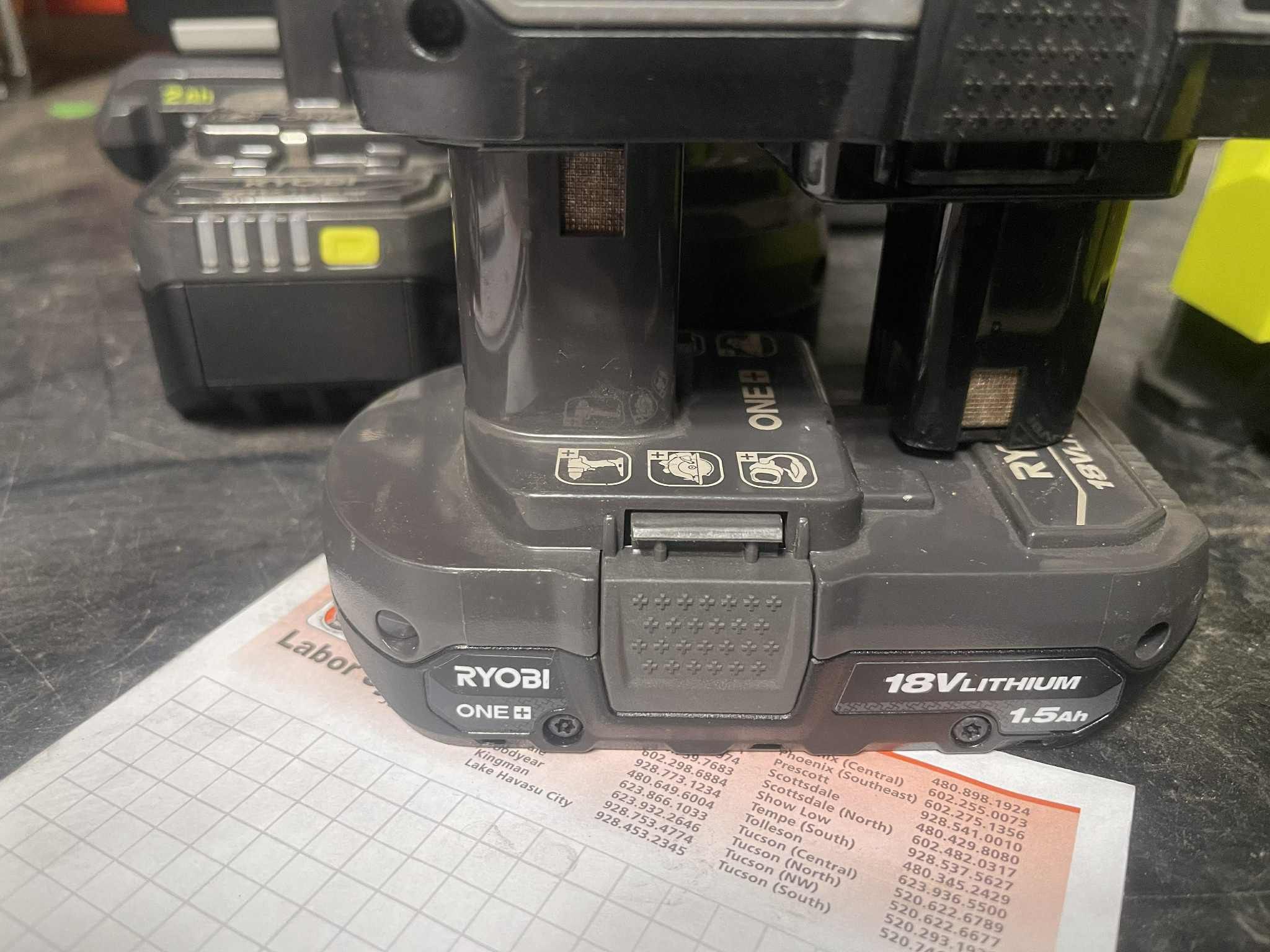 Ryobi 18V 1.5AH Battery