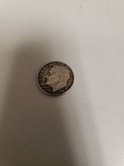 1956 D Dime 90% Silver.