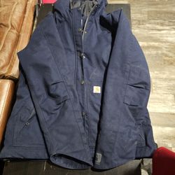 Women's Blue Carhart Jacket