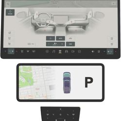 Screen Protectors for Rivian R1T & Rivian R1S (All 3) 9H Tough Navigation Display Protection for the GPS & Infotainment Touch System 2021-2025 Rivian