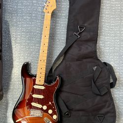 American Standard Fender Strat 2016 3-Color Sunburst