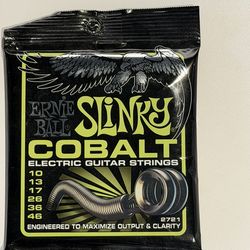 Ernie Ball Slinky Cobalt Electric Guitar Strings