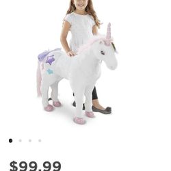 Melissa & Doug Unicorn Plush