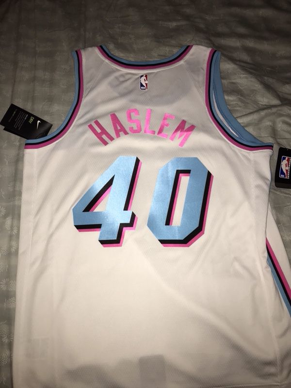 Udonis Haslem Miami Heat Vice Edition Swingman Jersey. Size:Large for Sale  in Miami, FL - OfferUp