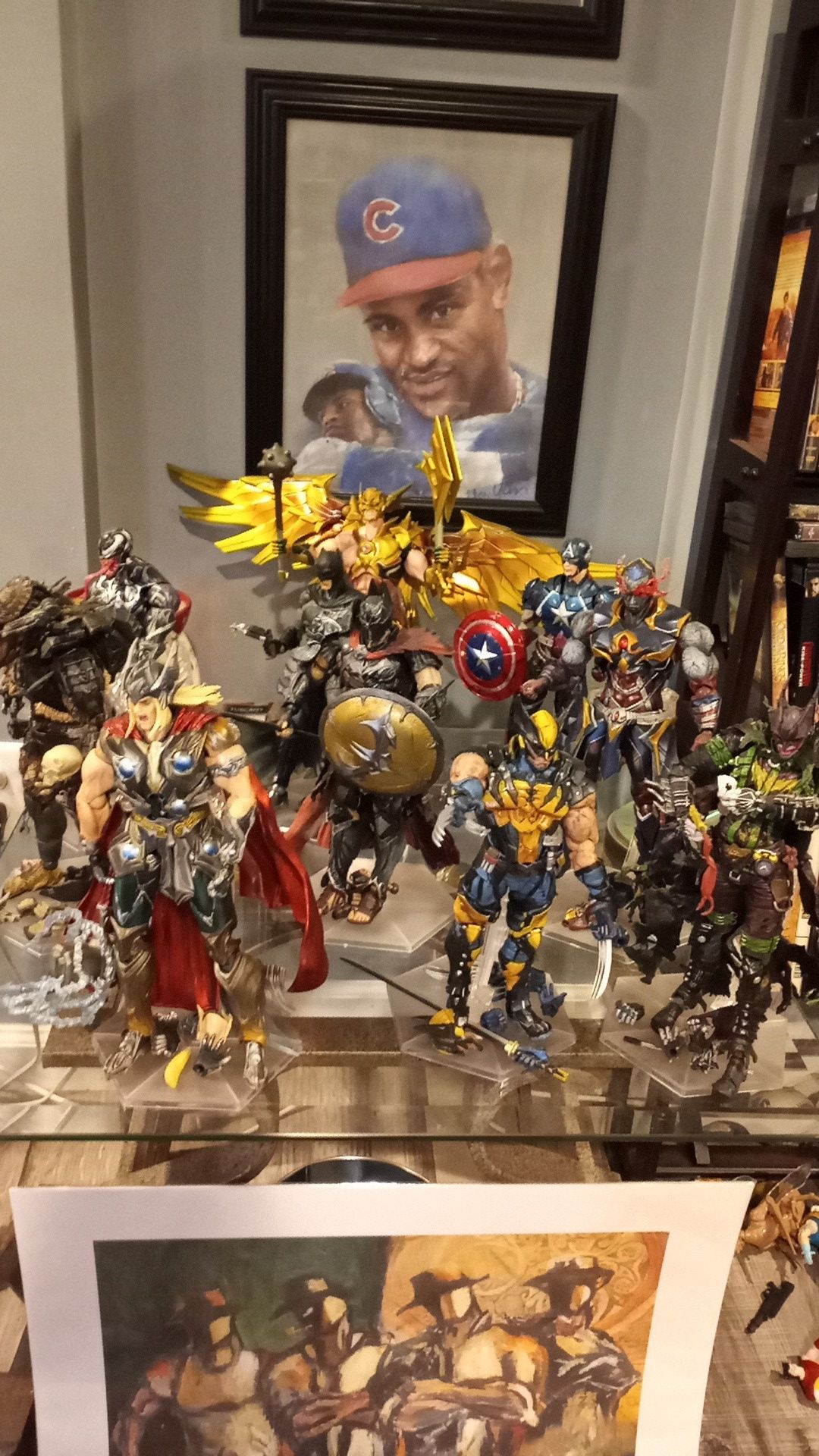 Kai play arts 14 figures. 16 figures total 2 figures are not by kai play arts