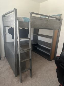 Loft Bed With Desk And Storage