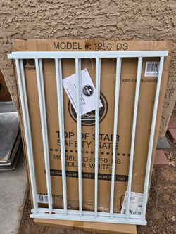 Top of stairs safety gate