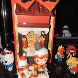 PopMart Limited New yearsLego Set- open box- (box in image )  w/ extra pieces & instructions