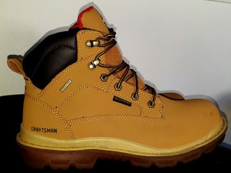 Craftsman steel toe waterproof work boots. for Sale in Corona CA