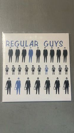 Regular Guys 7” Power Pop Punk Vinyl Record EP