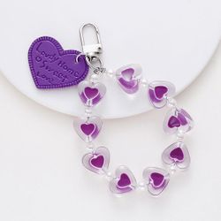 Beautiful keychain at heart