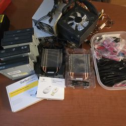 Large Lot Of Used Computer Components Untested Sold As Is