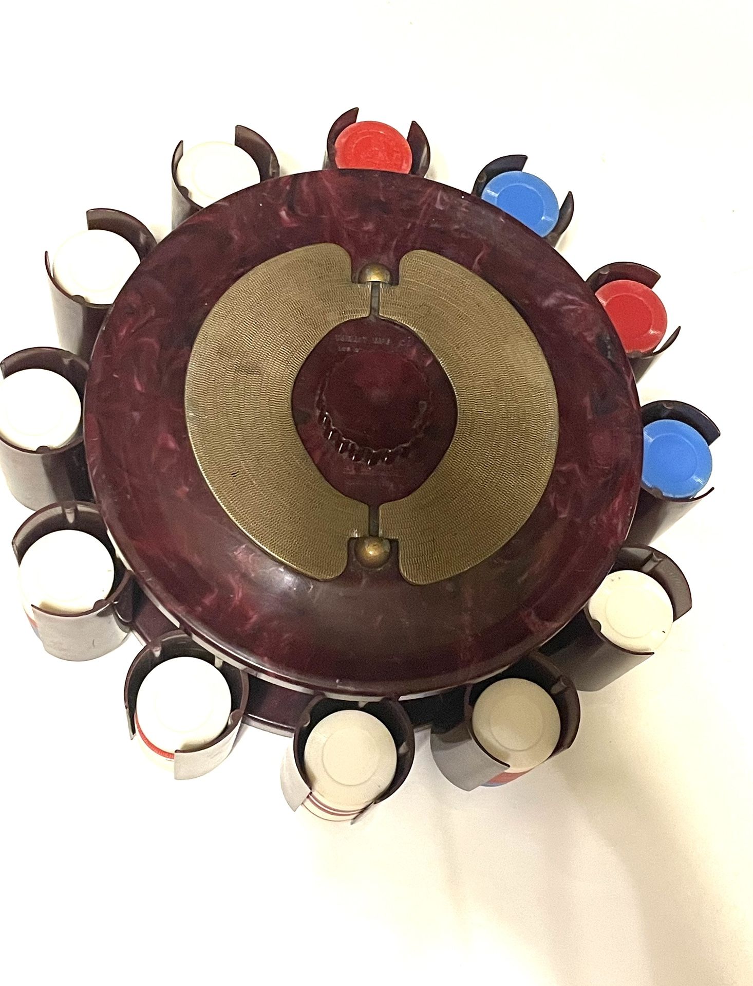 Vintage Turnit Pokerchip Carousel