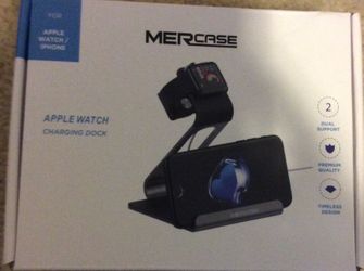 Apple Watch and iPhone stand